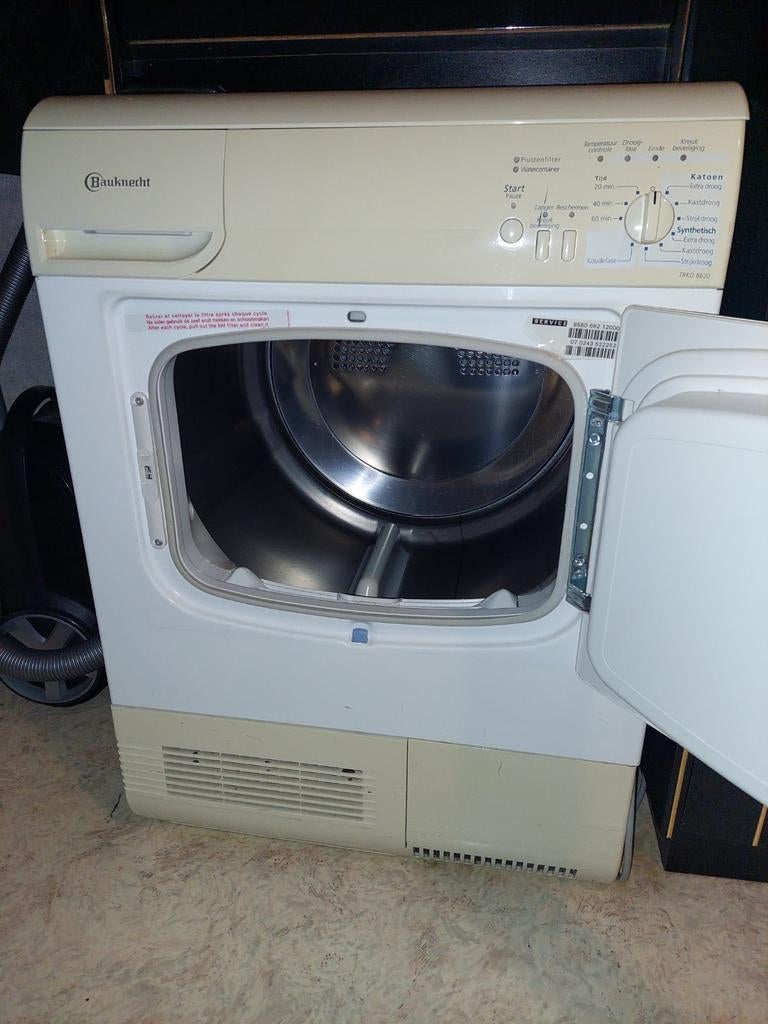 Bauknecht Condensdroger - Goede staat, Ophalen, 4 tot 6 kg, Zo goed als nieuw, Voorlader