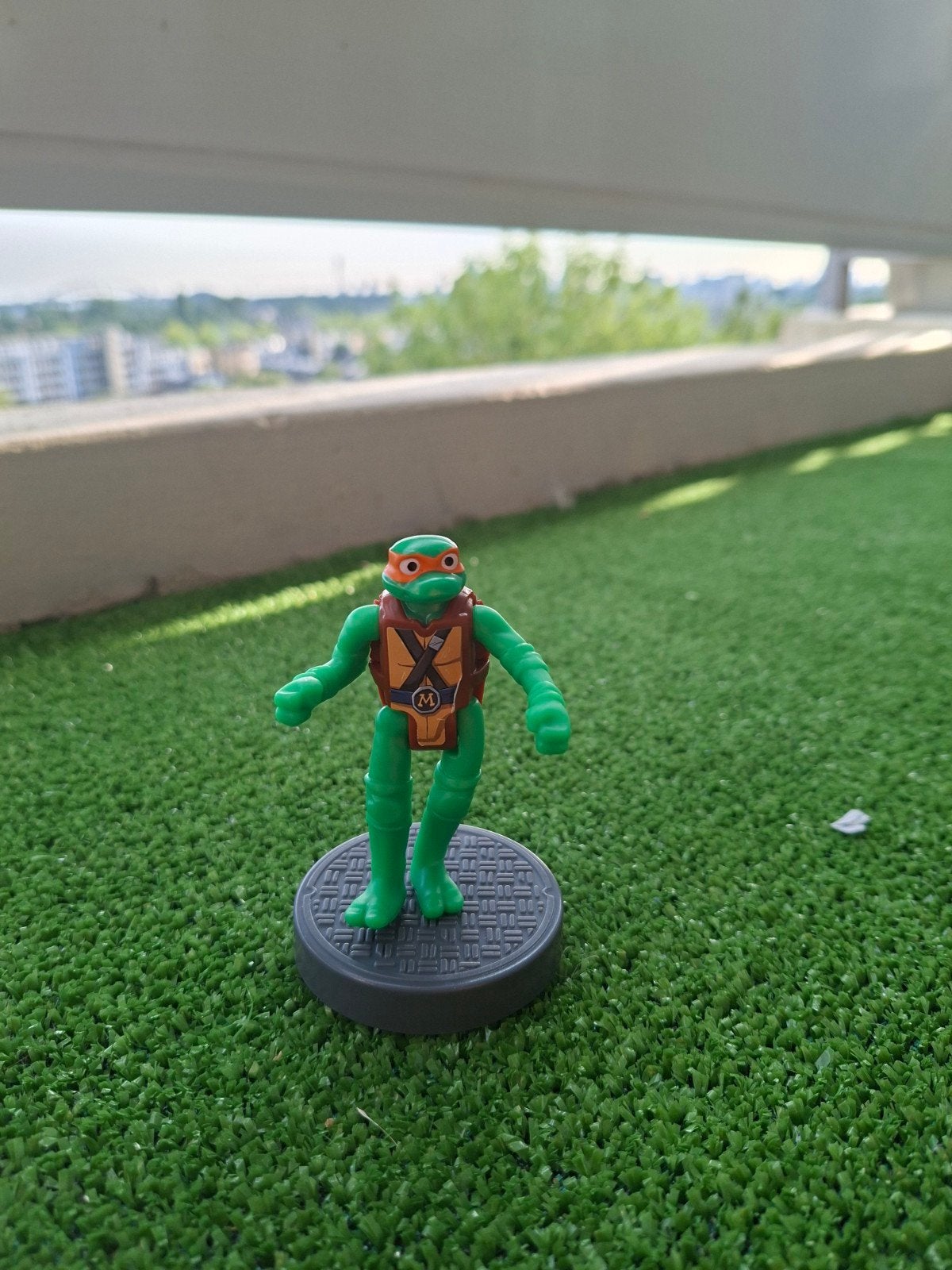 Michelangelo Teenage Mutant Ninja Turtles Figuur, Ophalen of Verzenden, Zo goed als nieuw