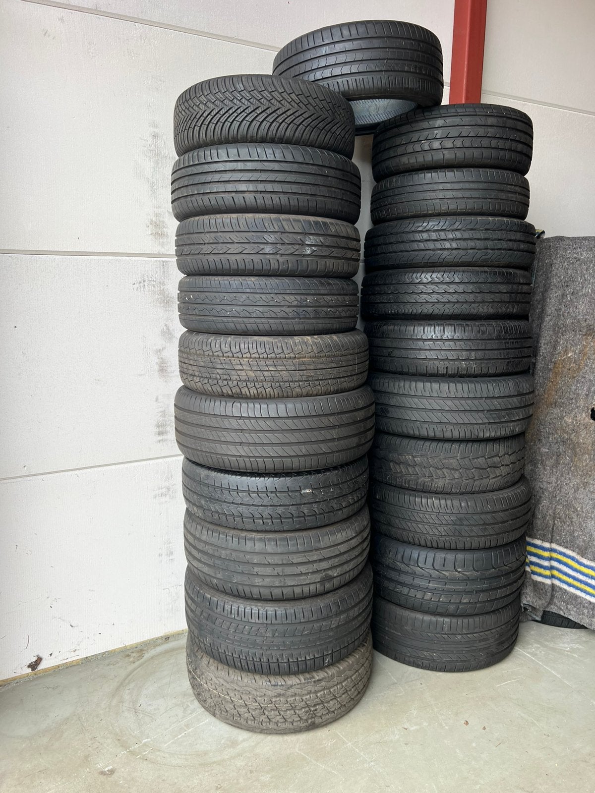 21 stuks banden los - Goed profiel - Enkelingen - Export -, Ophalen, Gebruikt, Jacob Lemairestraat 26, Overige maten