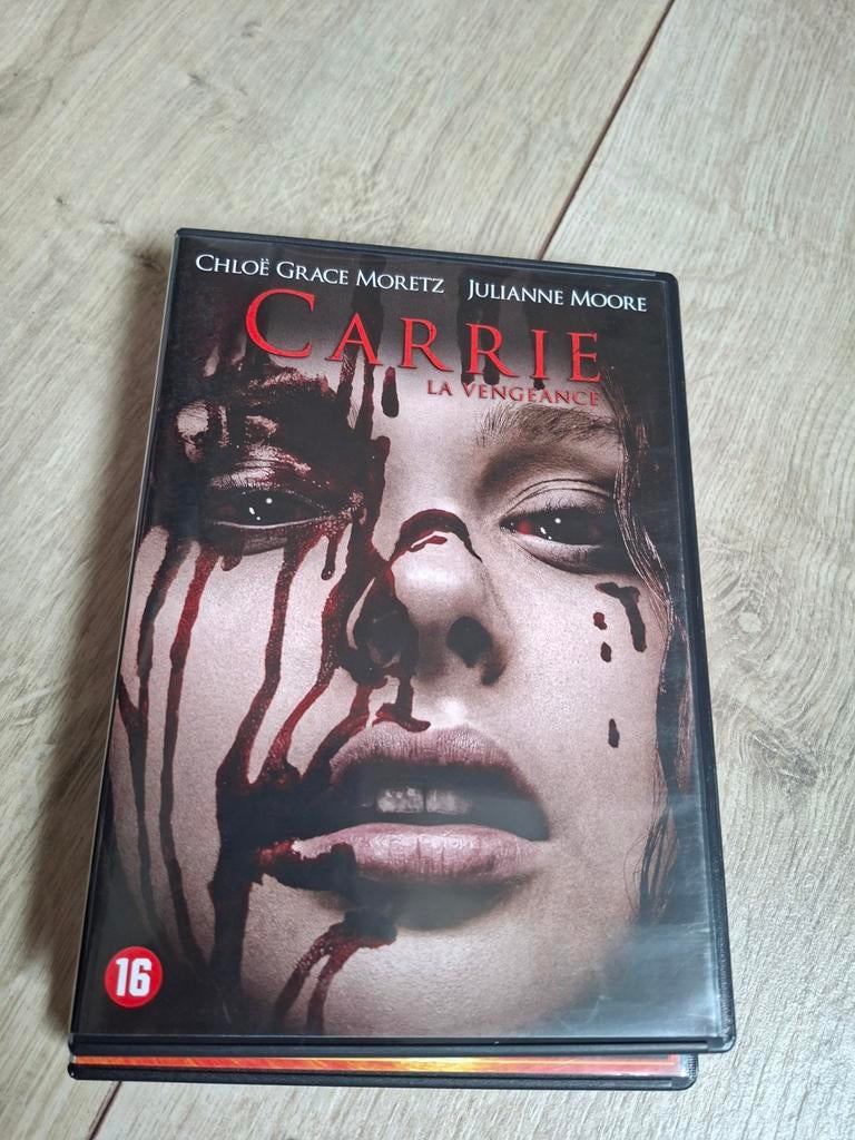 Carrie (2013) DVD - Horrorfilm remake, Cd's en Dvd's, Dvd's | Horror, Vanaf 16 jaar, Ophalen of Verzenden, Gebruikt, Overige genres