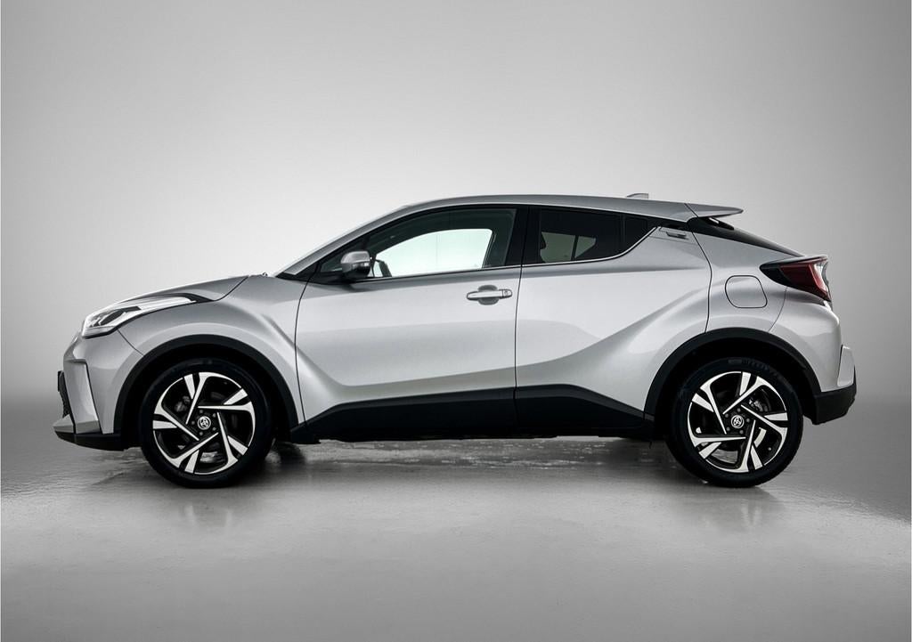 Toyota C-HR 1.8 Hybrid Style | Stoelverwarming | Blindspot |, 12 maanden, Zwart, 4 cilinders, Leder en Stof