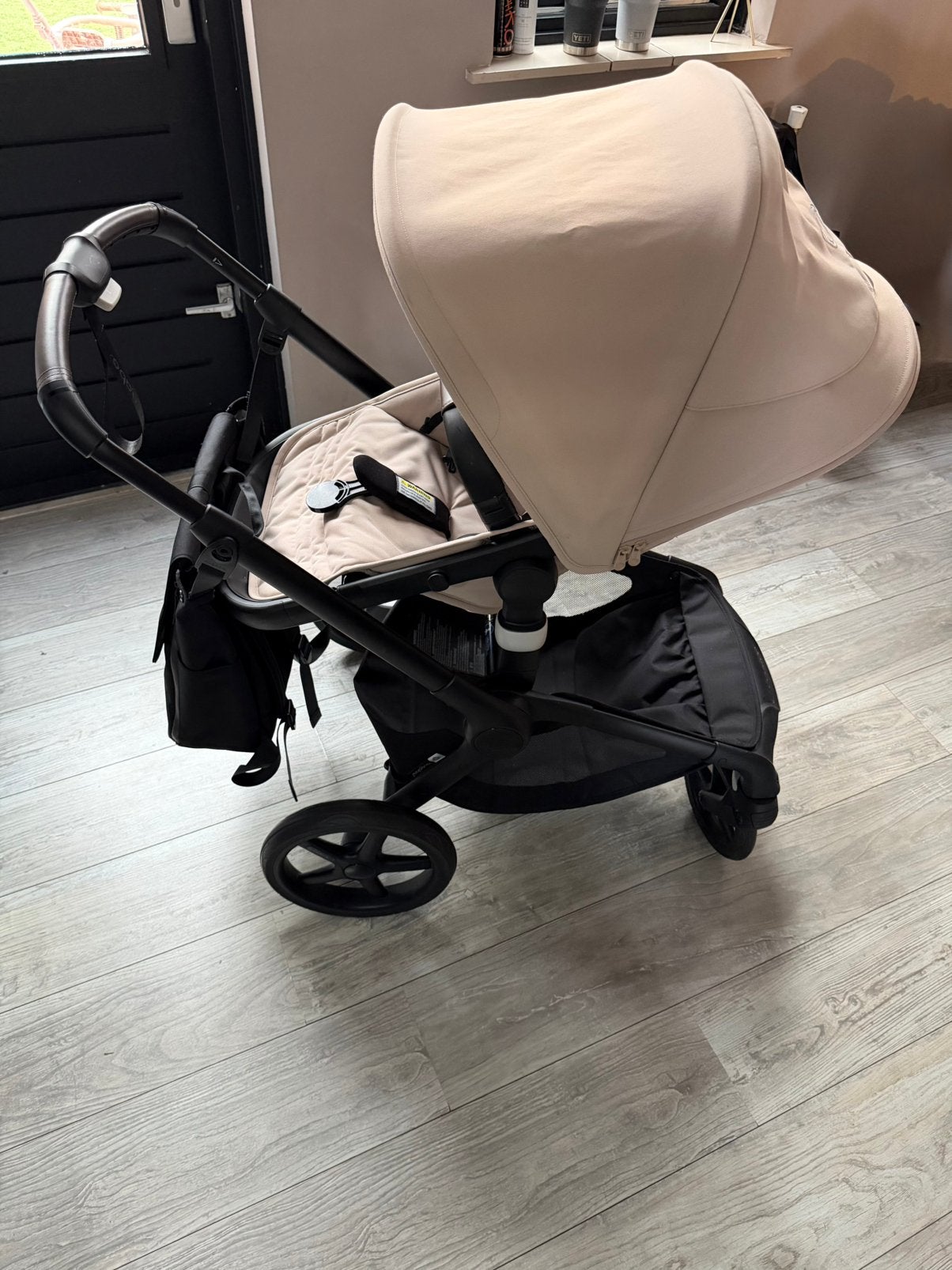 Bugaboo fox 5 kinderwagen 2 in 1 - black / desert taupe, Ophalen, Zo goed als nieuw, Bugaboo