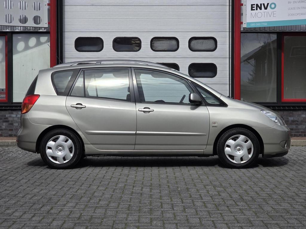 Toyota Corolla Verso 1.6 VVT-i Linea Terra Airco/Trekh/APK, Voorwielaandrijving, Gebruikt, Zwart, 4 cilinders