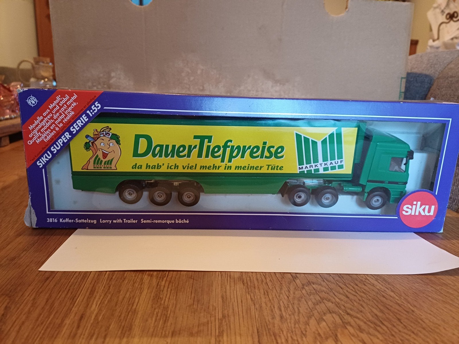 siku Marktkauf truck, Ophalen of Verzenden, Zo goed als nieuw, Bus of Vrachtwagen, SIKU