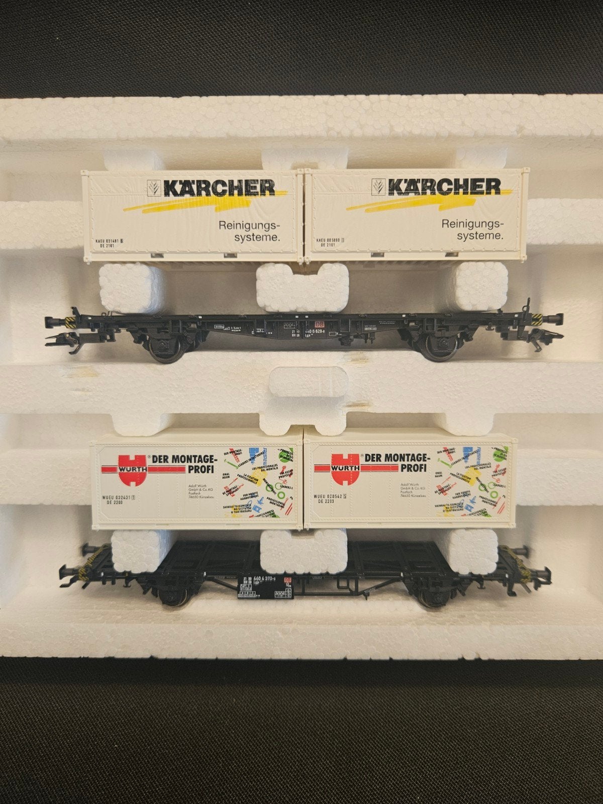 Märklin H0 Containerwagen Set 47681 - Nieuwstaat, Z, Z, Gelijkstroom of Wisselstroom, Wagon