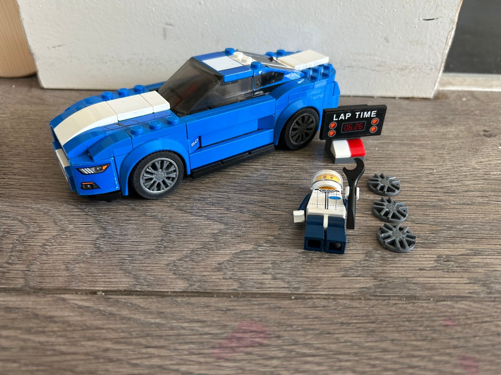 LEGO Speed Champions 75871 Ford Mustang GT, Lego, Ophalen of Verzenden, Zo goed als nieuw, Racers
