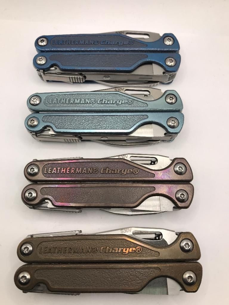 Leatherman Charge COLOURED TTI Gen1 Titanium S30V USED, Gebruikt, Maarten@MrMultitool.com, Ophalen of Verzenden, MrMultitool.com