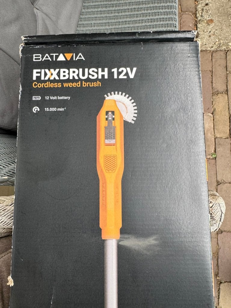 Batavia FIXXBRUSH 12V Accu Onkruidborstel, Ophalen, Nieuw, Overige soorten, Batavia