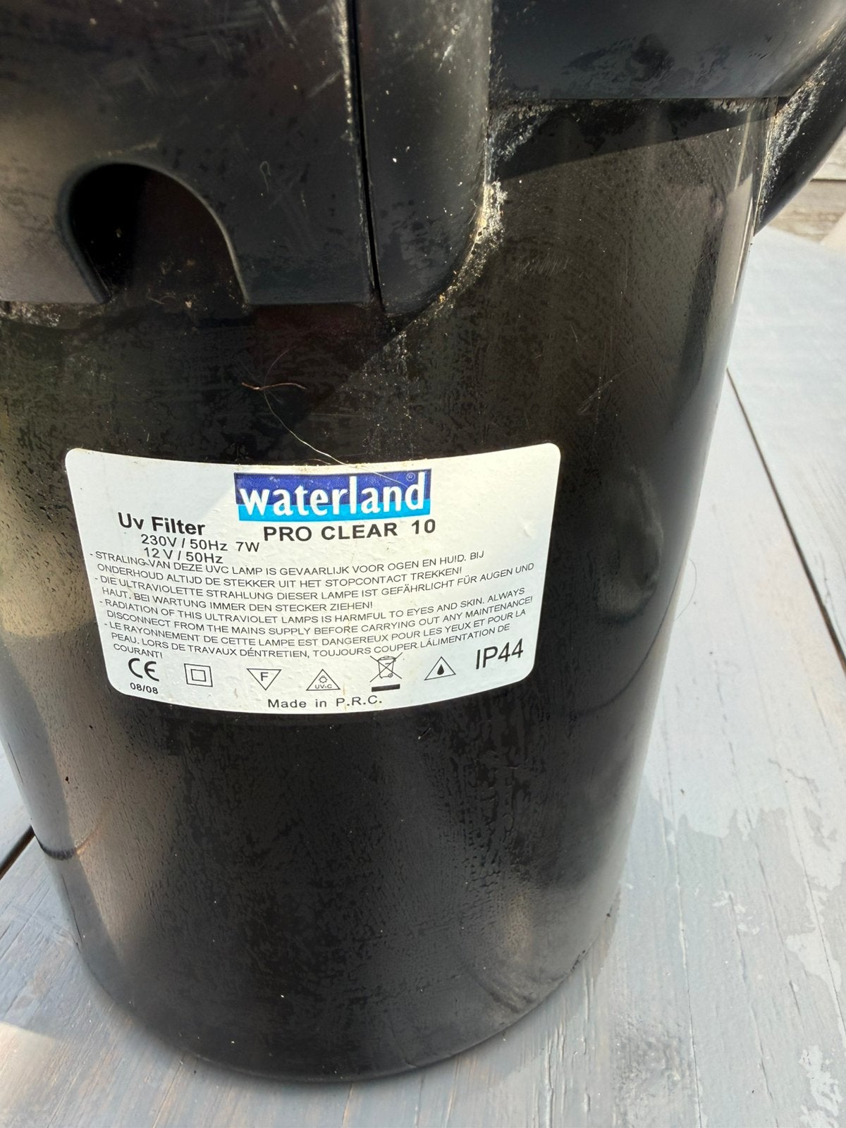 Waterland drukfilter, Ophalen, Gebruikt, Vijverfilter