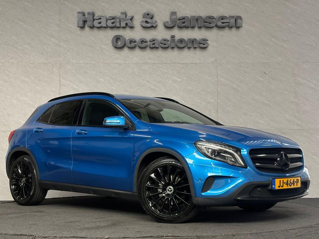 Mercedes-Benz GLA-klasse 180 d Lease Edition Automaat Navi, Gebruikt, 4 cilinders, Blauw, Origineel Nederlands