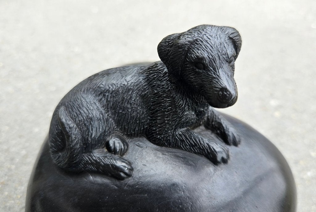AS URN / URN/HART MET HOND /, Huis en tuin decoratie Marie, Nieuw, Info@huisentuindecoratiemarie.nl, Peize