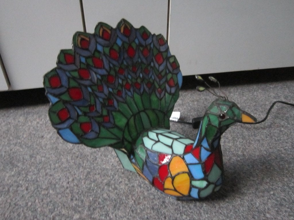 TIFFANY LAMP TAFELLAMP, Ophalen