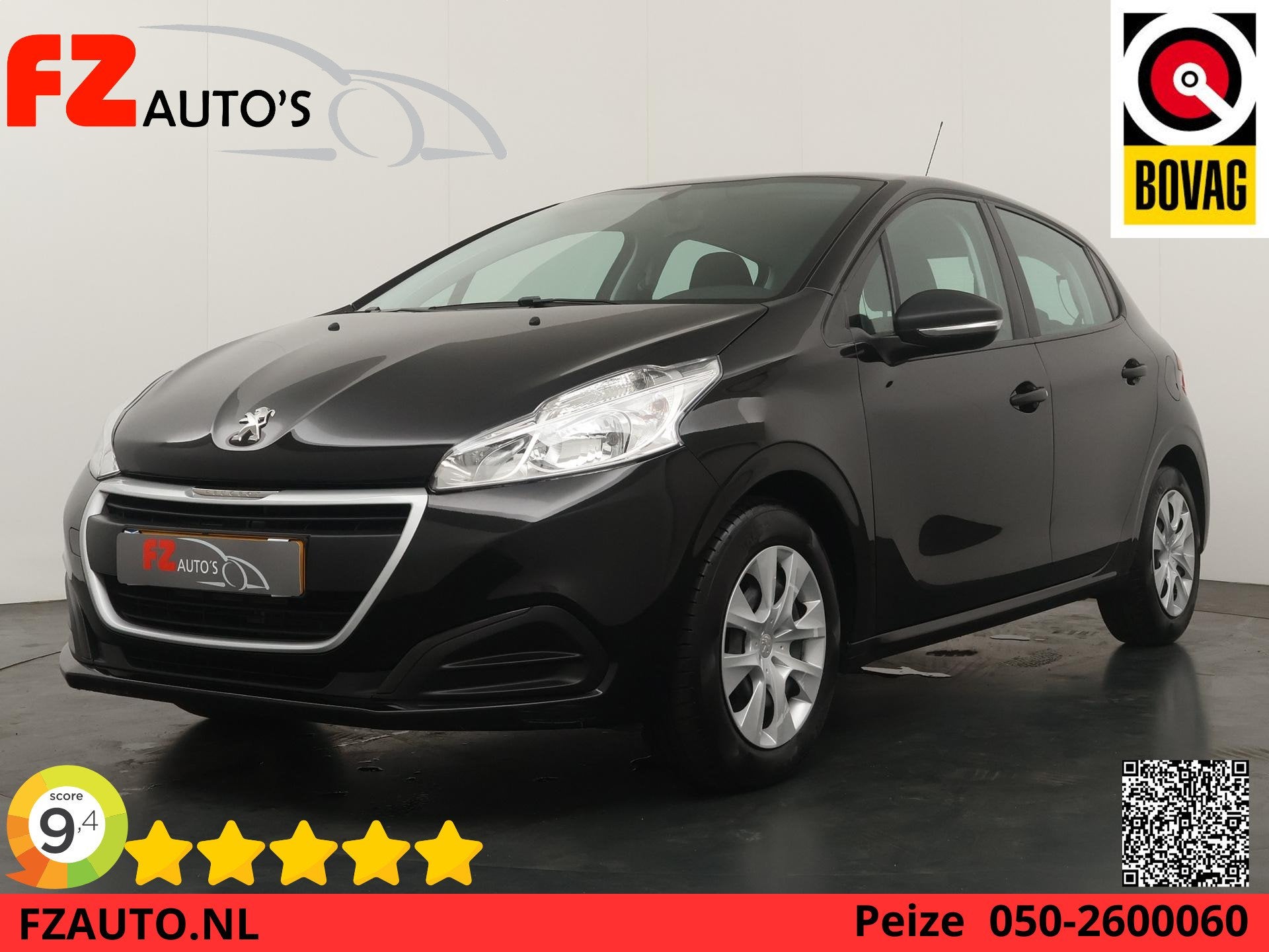 Peugeot 208 1.0 PureTech Access - Airconditioning - Bluetoot, Gebruikt, Origineel Nederlands, 3 cilinders, 999 cc