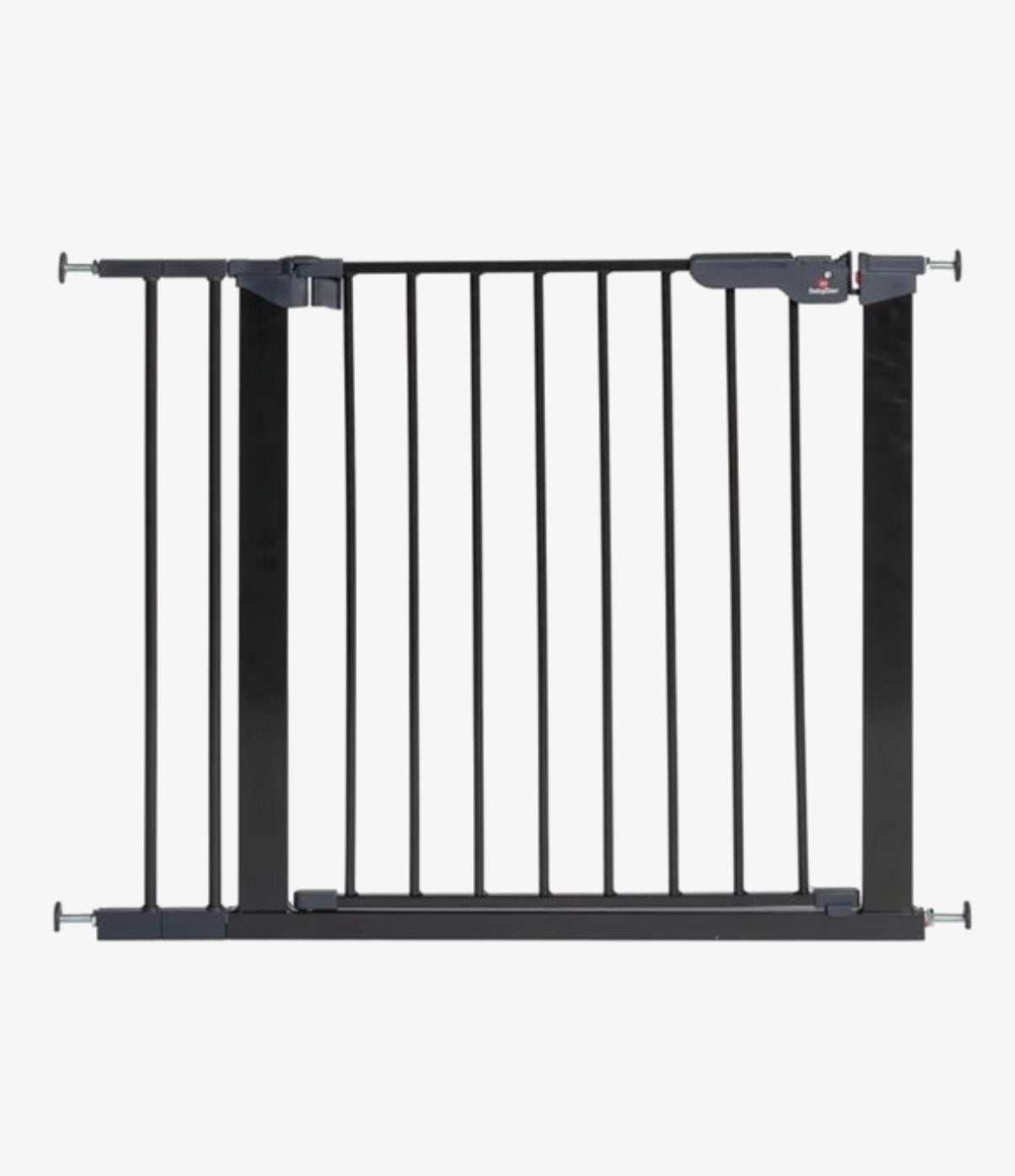 BabyDan Premier traphek zonder boren | 73,5 - 93,3cm | Zwart, Ophalen, Zo goed als nieuw, Klemhekje, Metaal of IJzer