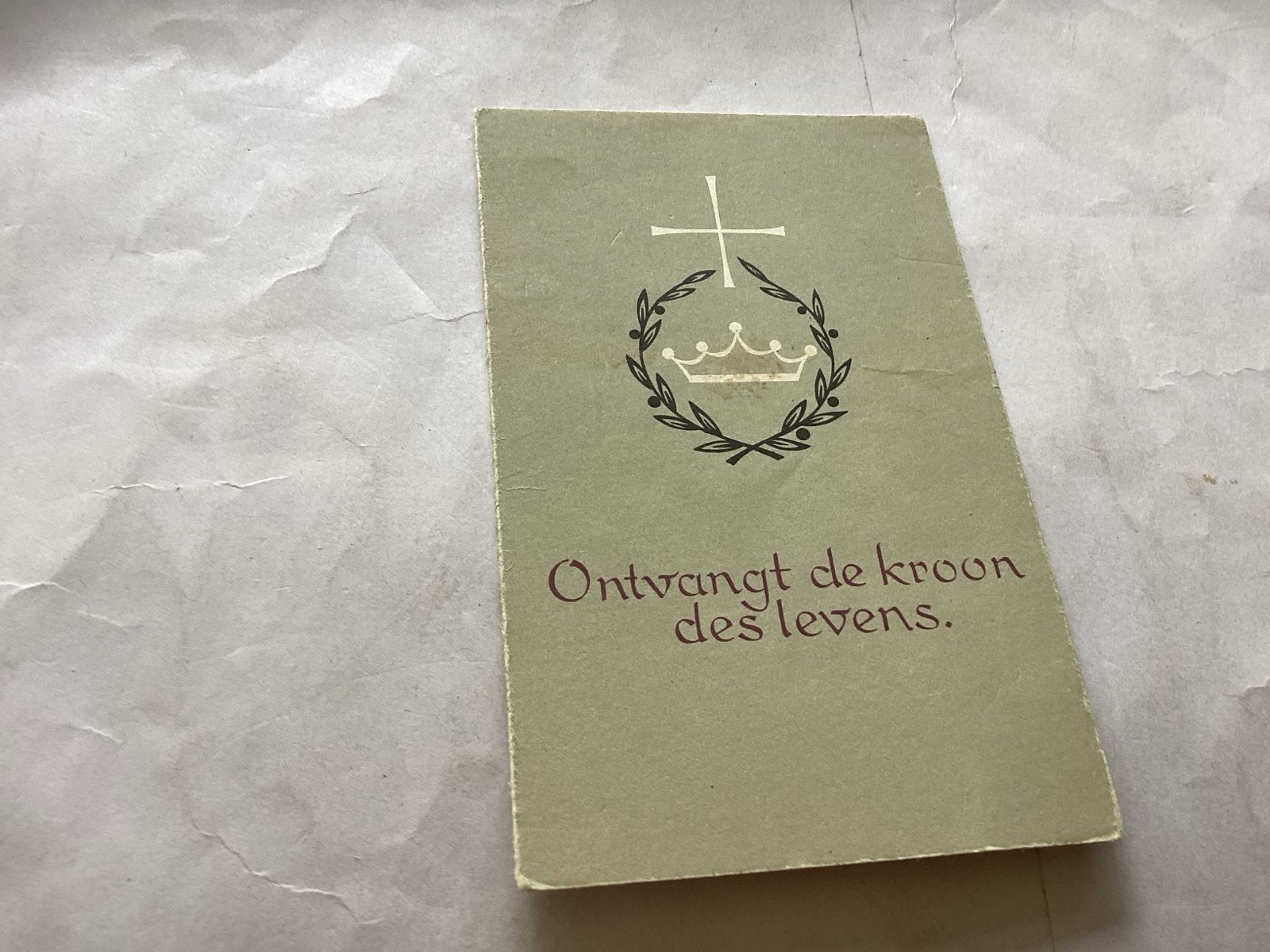 Bidprentje Jeanne Peters-v.d. Put 1970, Ophalen of Verzenden, Gebruikt, Kaart of Prent, Christendom | Katholiek