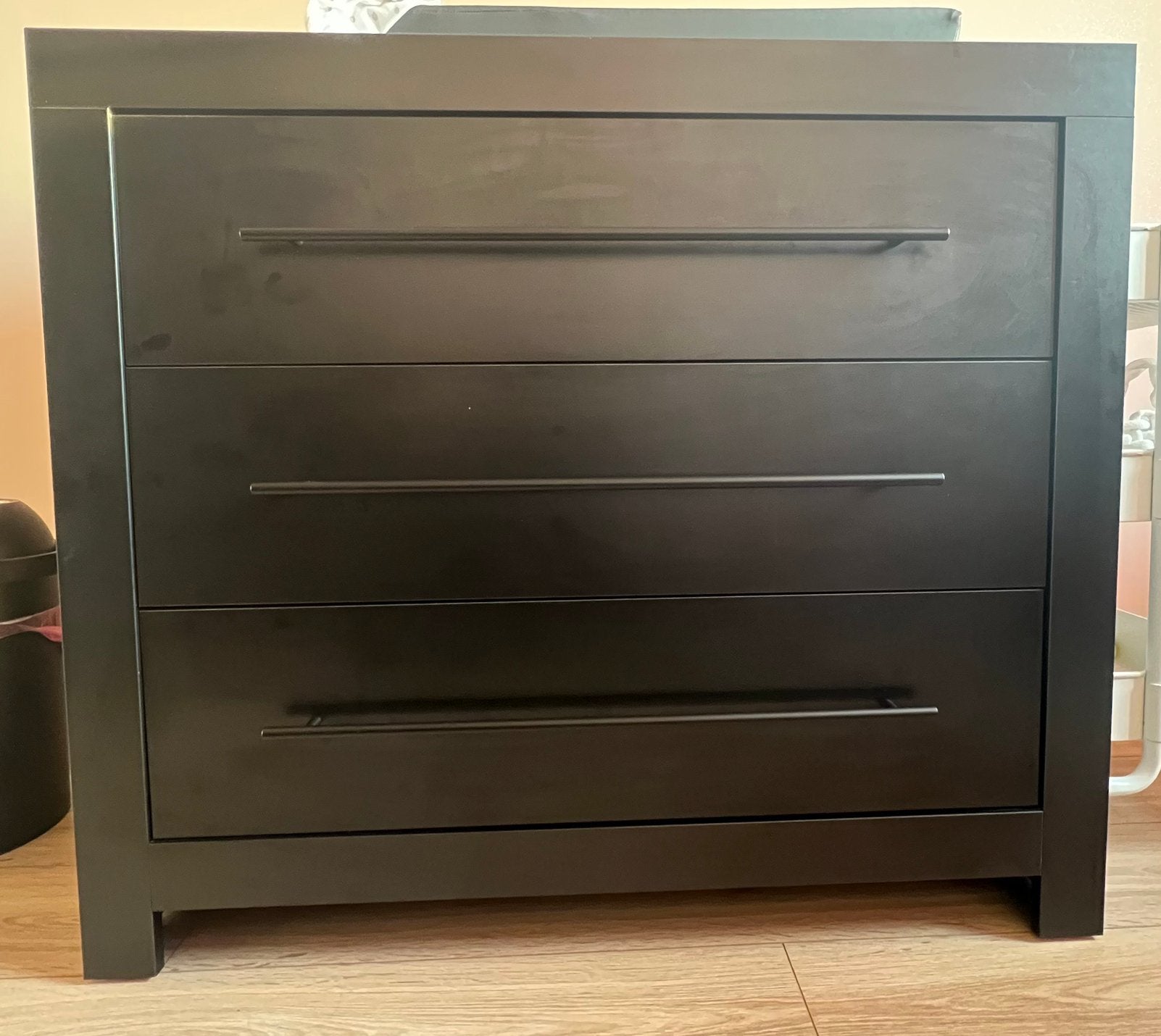 Babypark Europe Baby Vittoria III Commode Zwart, Ophalen, 50 tot 70 cm, 100 cm of meer, Zo goed als nieuw