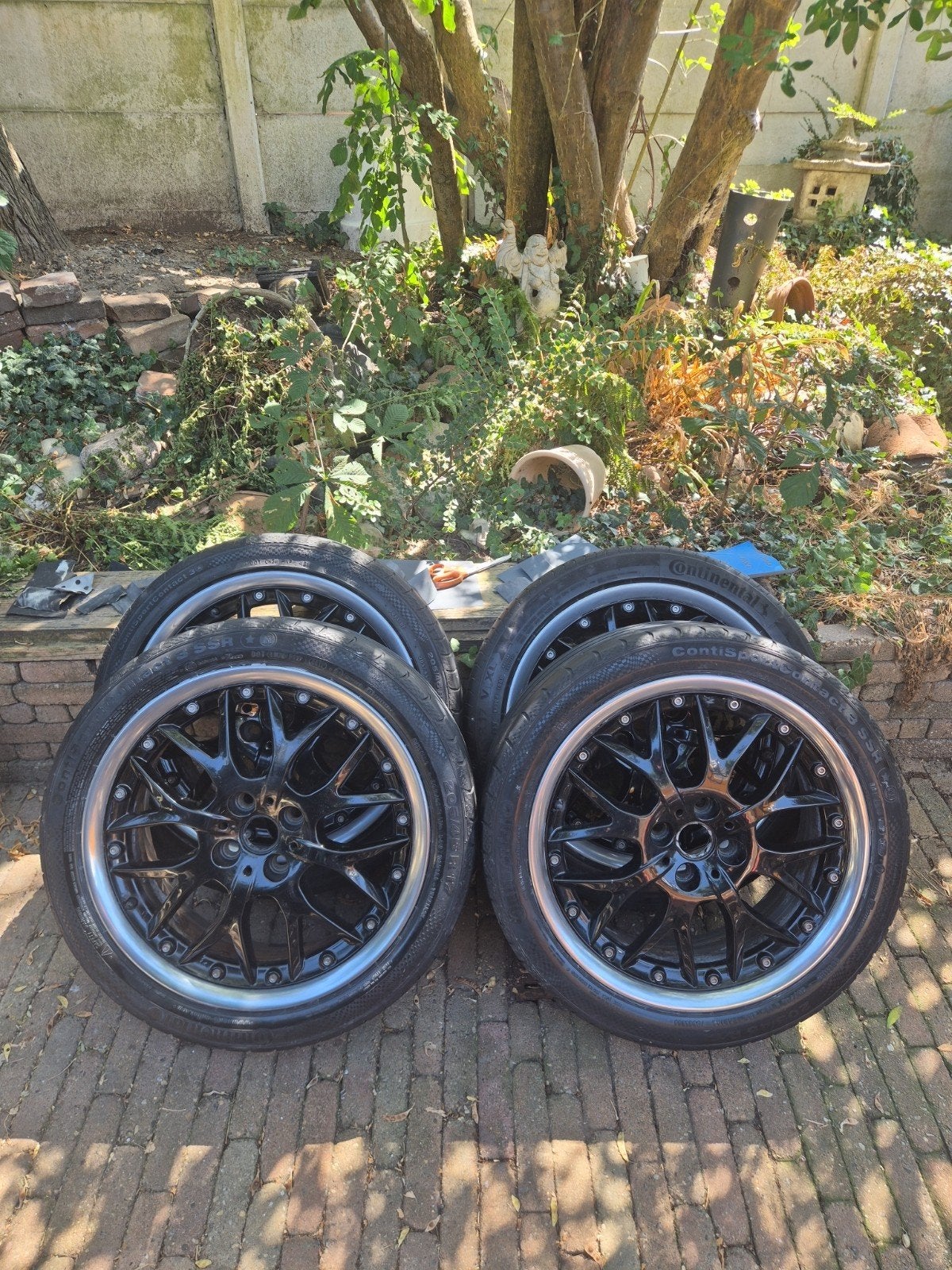 MINI R90 Cross Spoke BBS Velgen 17 inch 4x100, Ophalen, Gebruikt, Banden en Velgen, 17 inch