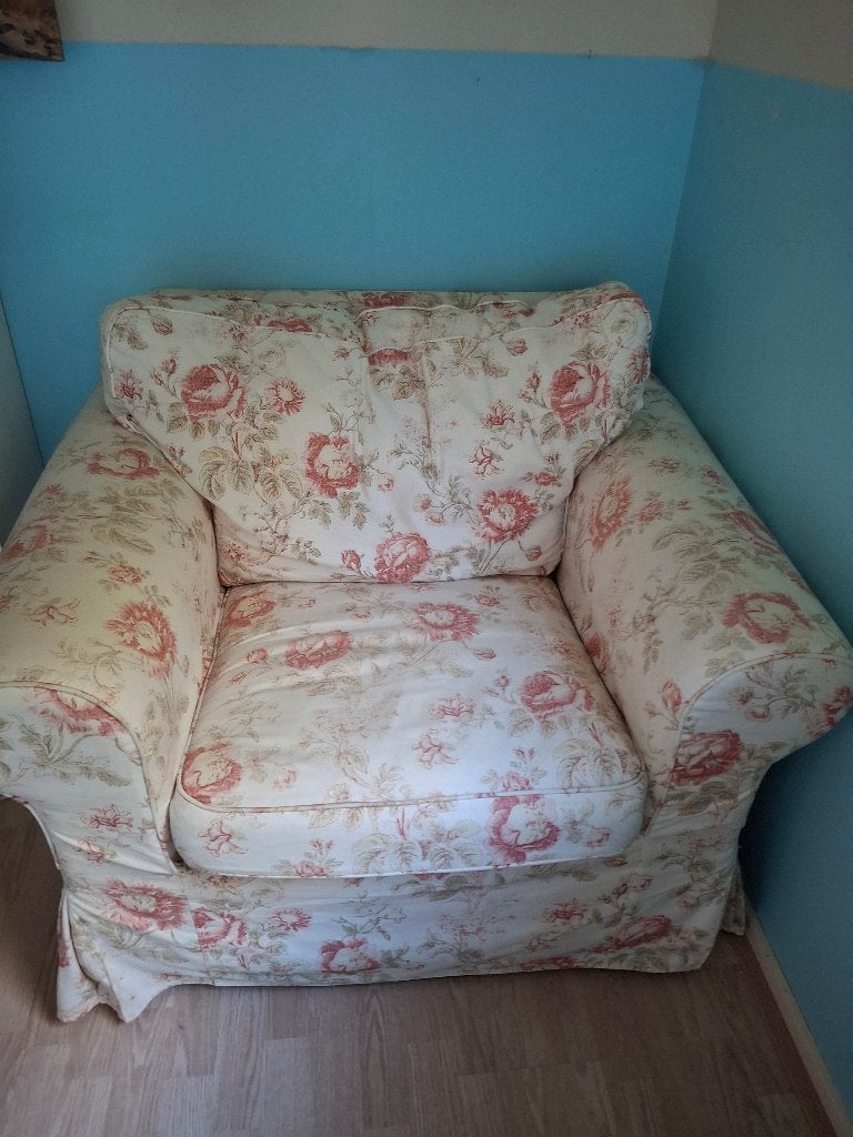 Heerlijke Ikea fauteuil, Ophalen, 75 tot 100 cm, Zo goed als nieuw, 100 tot 125 cm