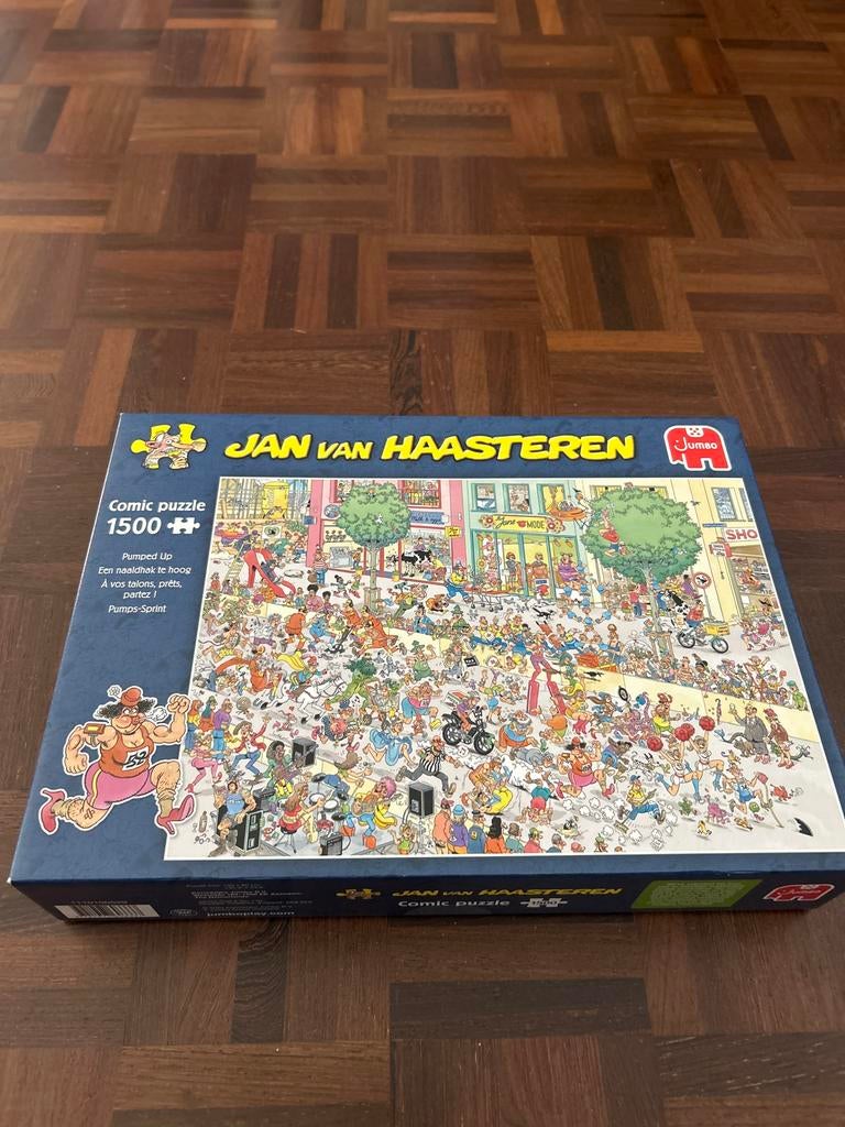 Jan van Haasteren Comic Puzzle - Pumped Up 1500 stukjes, Ophalen, Meer dan 50 stukjes, Gebruikt, 6 jaar of ouder