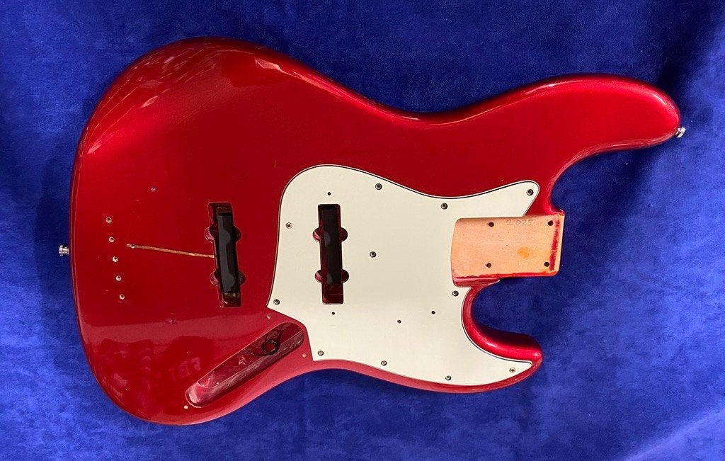 'lichtgewicht body' C.A.R.Fender Japan Jazz Bass '62 reissue, Ophalen of Verzenden, Gebruikt, Elektrische basgitaar