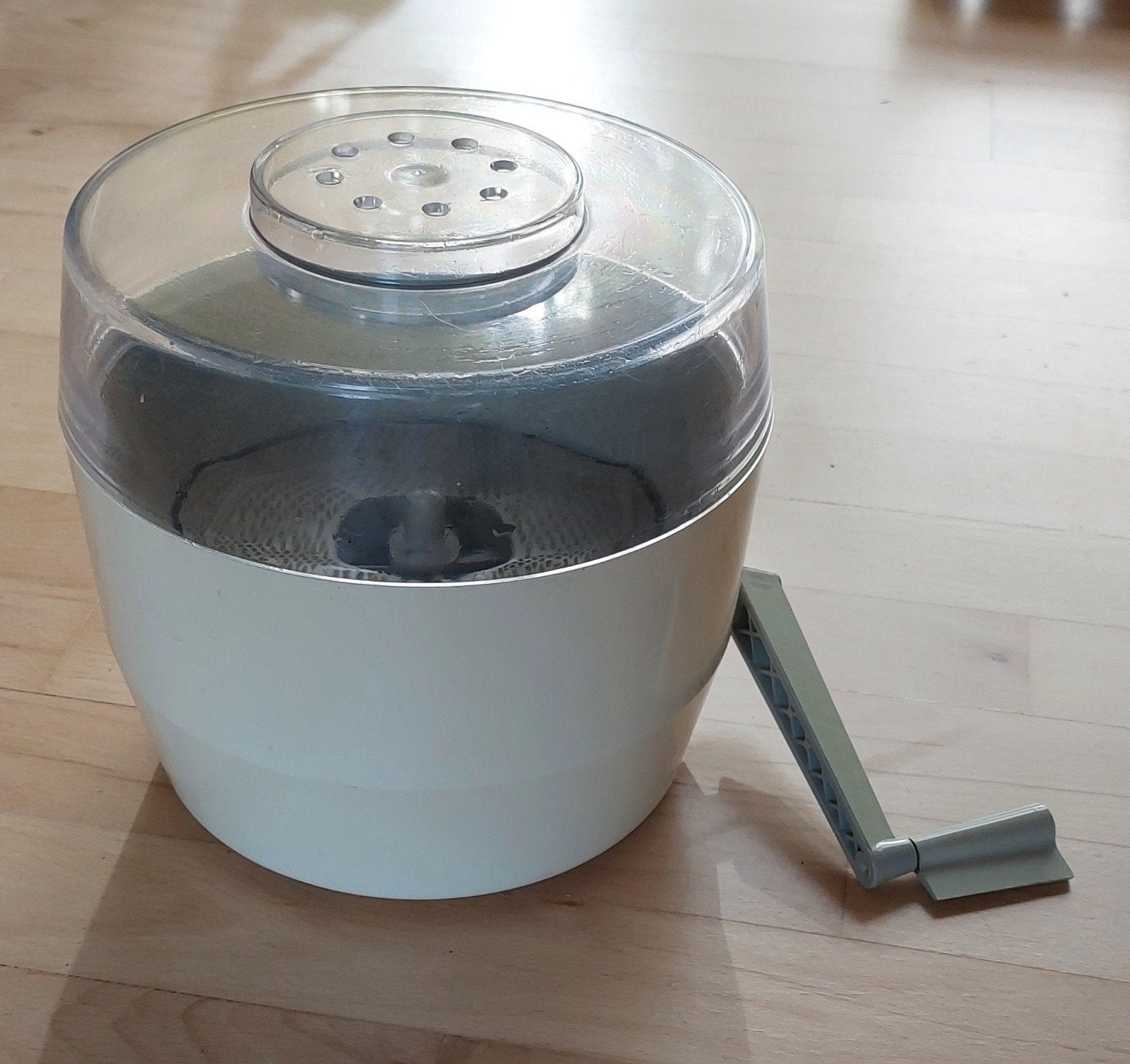Zeus Aardappelschiller - Handmatige Schilmachine, Kunststof, Ophalen of Verzenden, Wit, Overige merken
