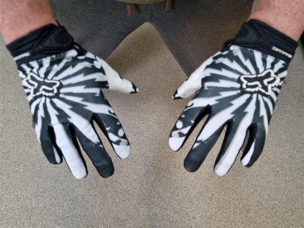 Fox Racing Dirtpaw Camplosion gloves zwart/wit, Motoren, Kleding | Motorkleding, Dames, Ophalen of Verzenden, Fox Racing, Handschoenen