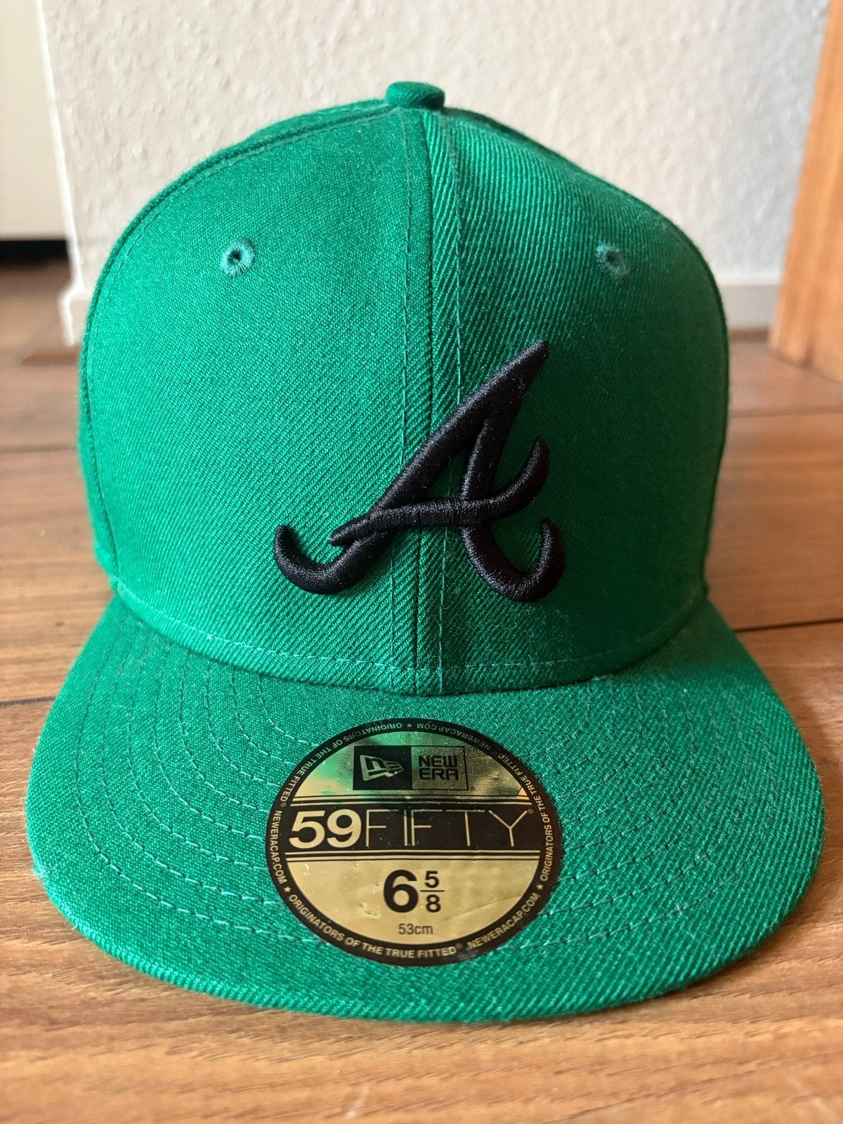 New Era 59Fifty Atlanta Braves pet - Zo goed als nieuw, Ophalen of Verzenden, Zo goed als nieuw, Pet