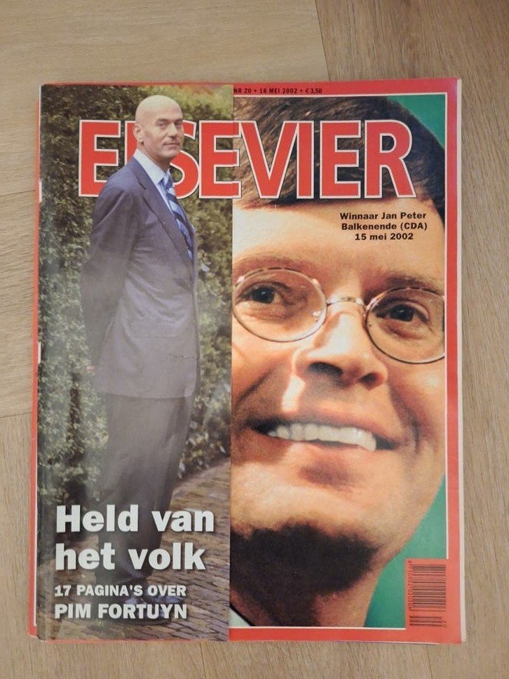 Elsevier Magazine 18 mei 2002 - Pim Fortuyn & Balkenende, Ophalen of Verzenden, Zo goed als nieuw, Overige typen