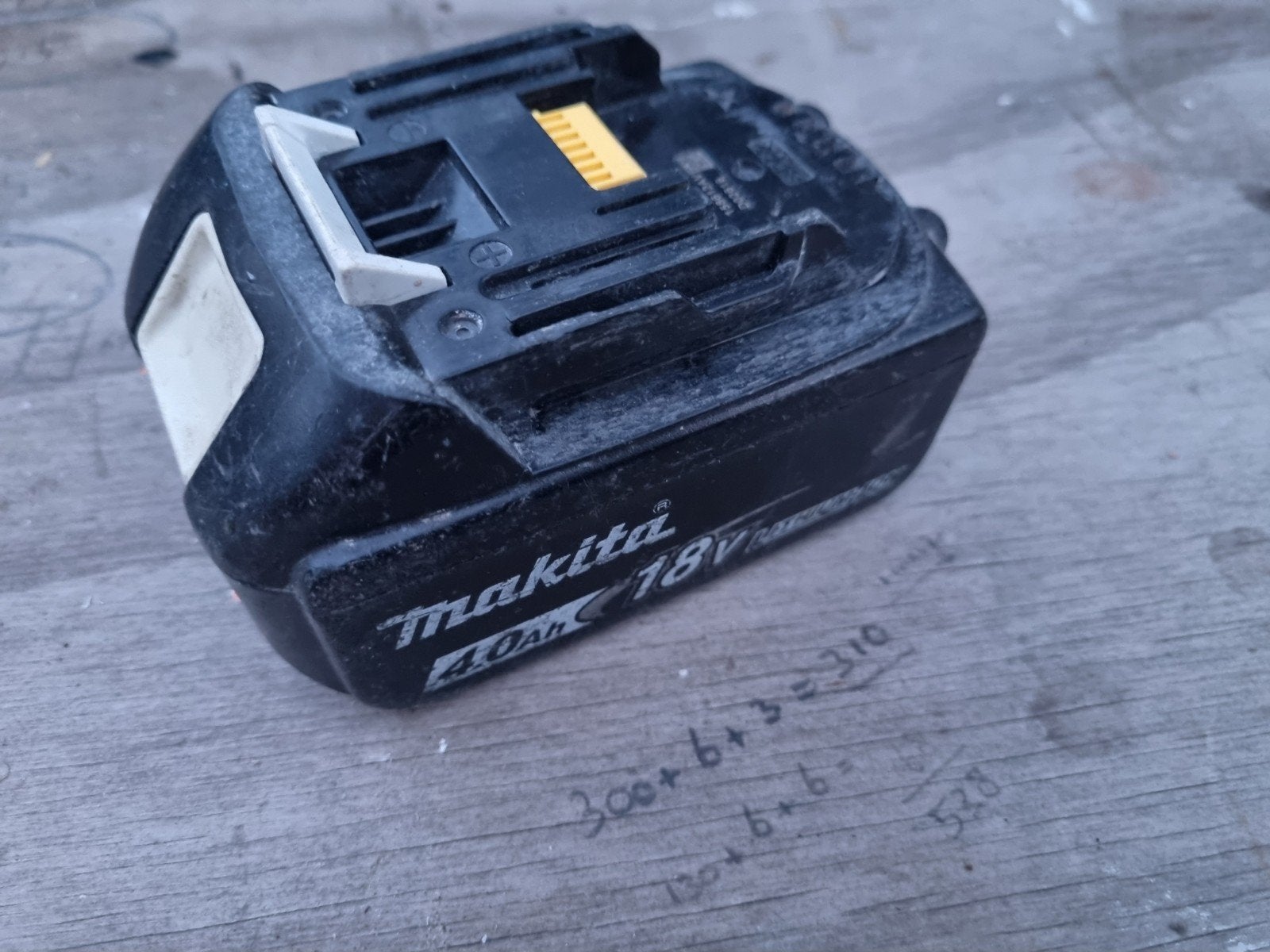 Makita 18V 4.0Ah Accu BL1840B - Meerdere Beschikbaar, Ophalen of Verzenden, Gebruikt, Overige merken, Overige typen