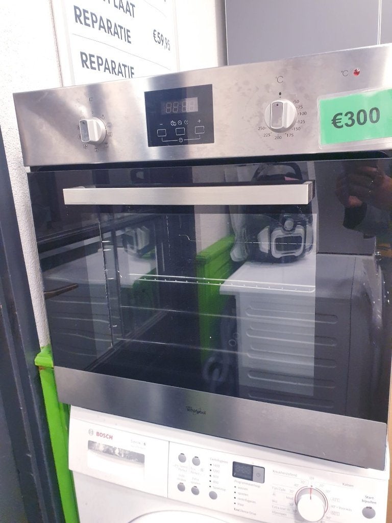 inbouw oven Whirlpool 60bij60 INC GARANTIE, Ophalen, Whirlpool, Oven, Hete lucht