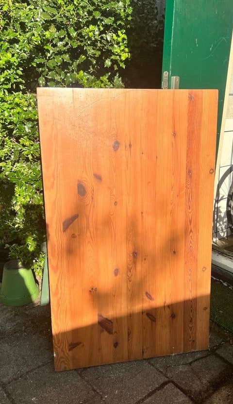 Grenen tafel blad /plank., Ophalen, Minder dan 25 mm, Zo goed als nieuw, Plank