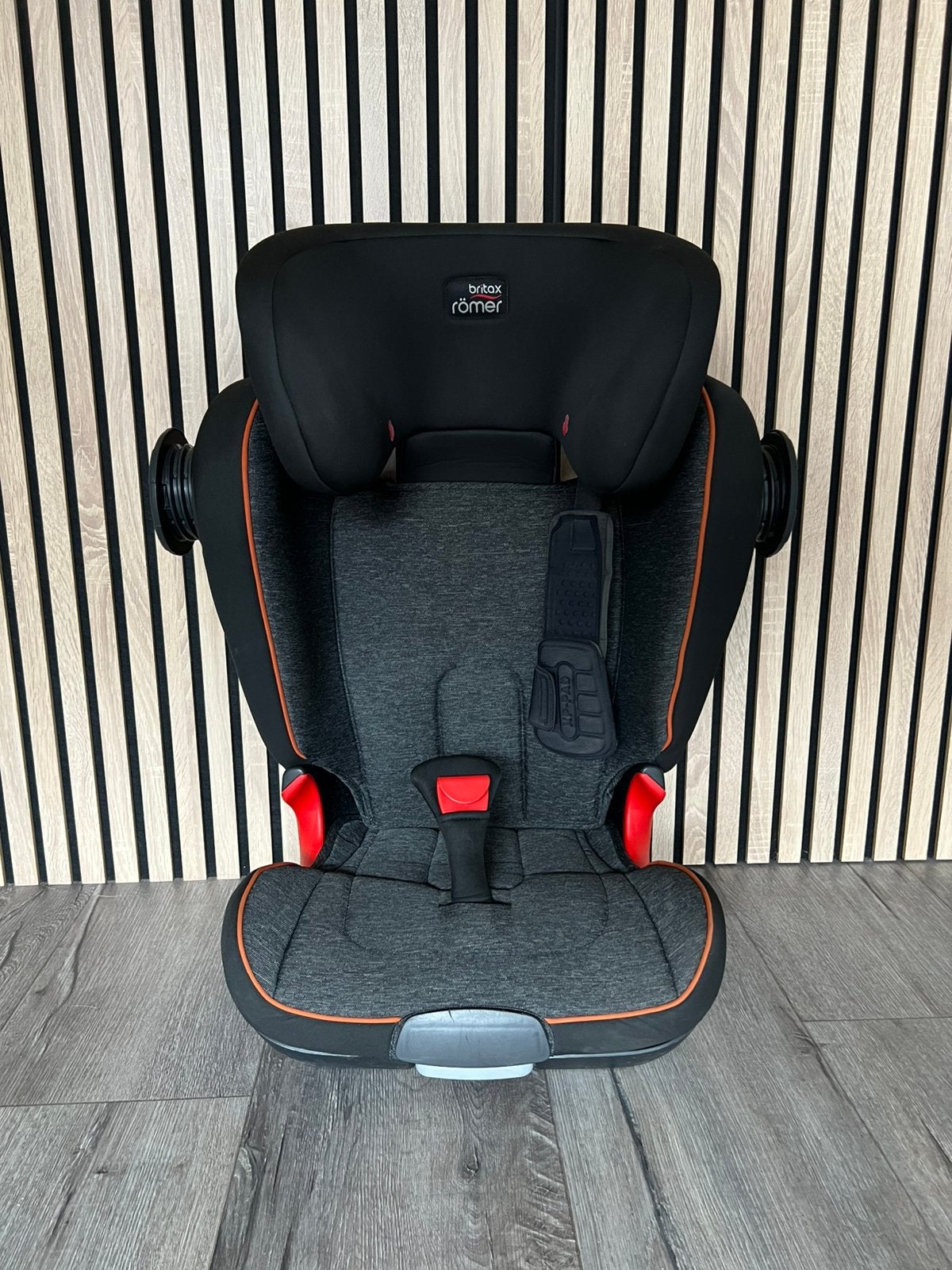 Britax Römer Kidfix II XP SICT Black Marble autostoel, Ophalen, Romer, Autogordel of Isofix, Gebruikt