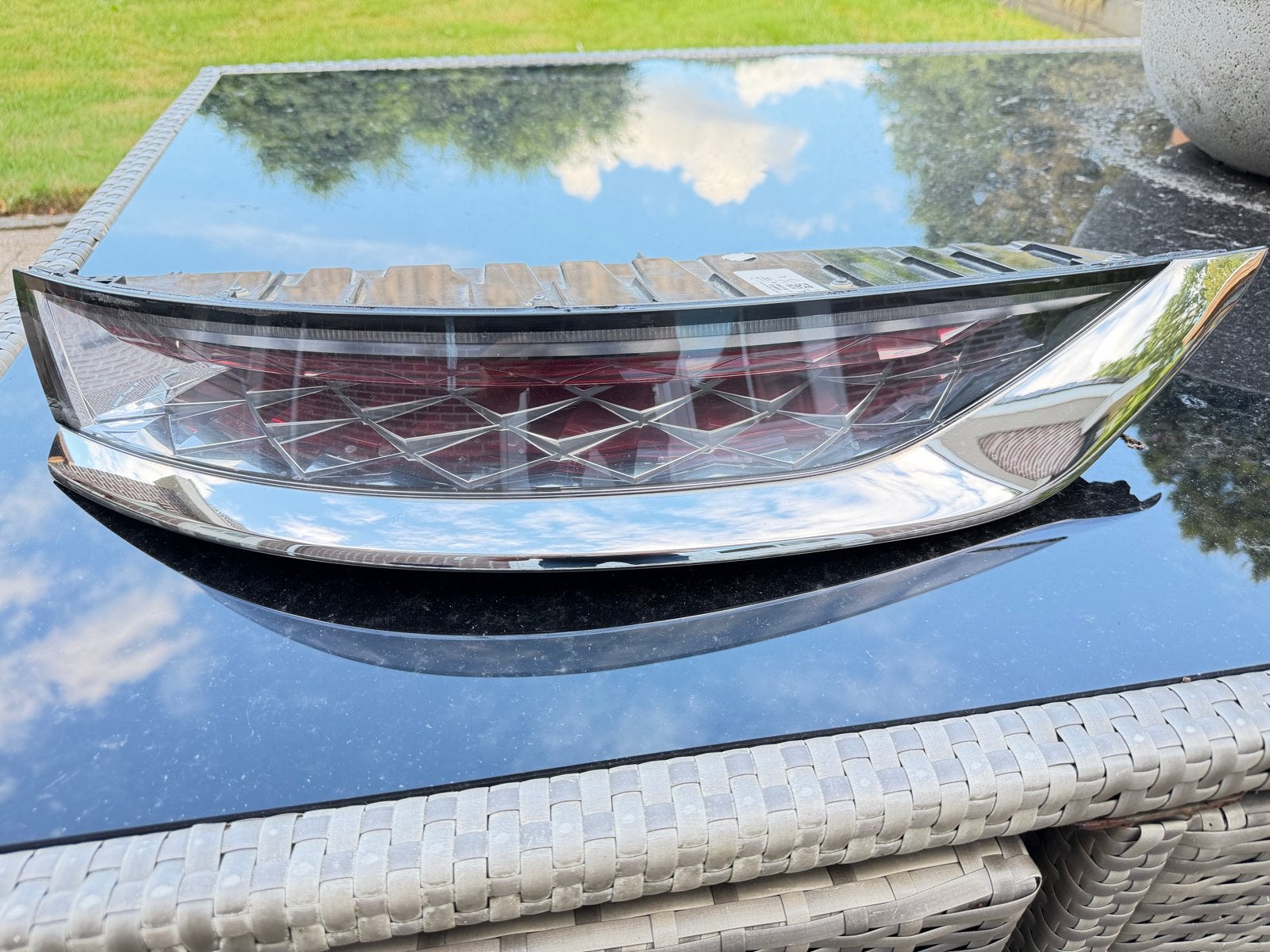 Net Led achterlicht DS 7 Crossback chroom 2022 links, Auto-onderdelen, Ophalen of Verzenden, Gebruikt, Overige automerken