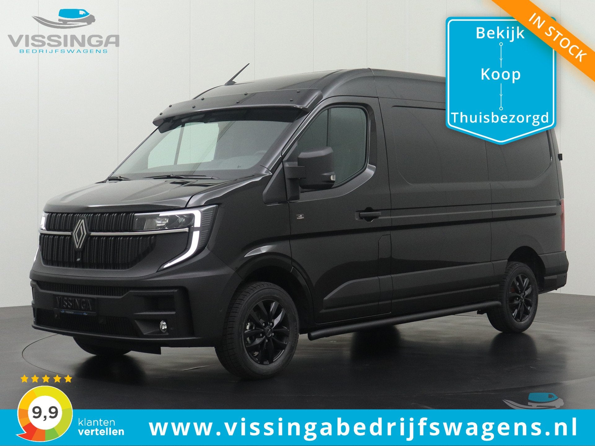 Renault Master E-Tech T35 L2H2 E-Tech Vissinga Special, Auto's, 1998 cc, Stof, 4 cilinders, Renault