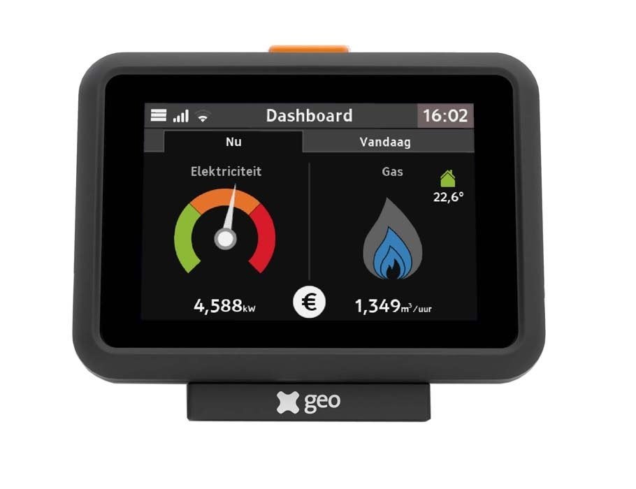 Geo Trio II energiedisplay, Doe-het-zelf en Verbouw, Meetapparatuur, Ophalen, Zo goed als nieuw, Elektriciteit