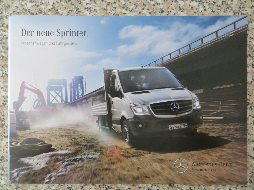 Mercedes-Benz Sprinter Pritschenwagen + Fahrgestelle (2013), Ophalen of Verzenden, Nieuw, Mercedes