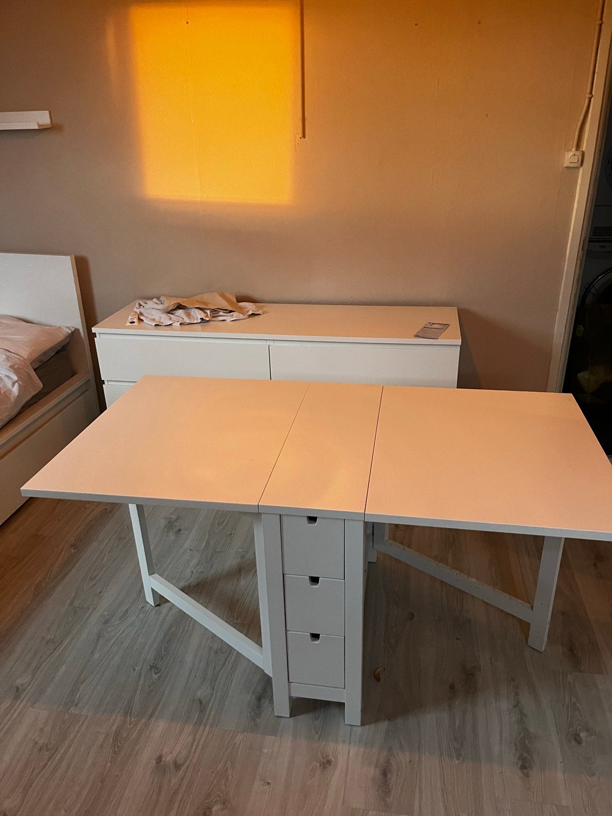 IKEA NORDEN Klaptafel - Ideaal voor kleine ruimtes, Ophalen, Gebruikt, 50 tot 100 cm, 150 tot 200 cm