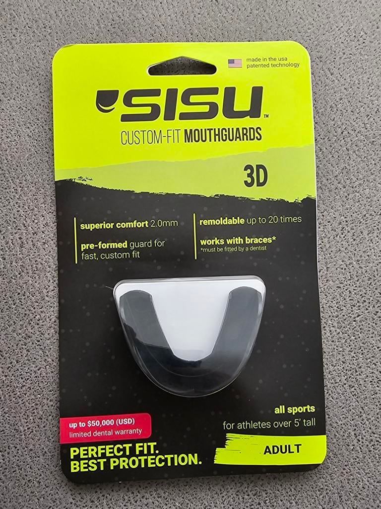 Nieuw SISU Custom-Fit Mondbeschermer 3D Adult, Ophalen of Verzenden, Nieuw