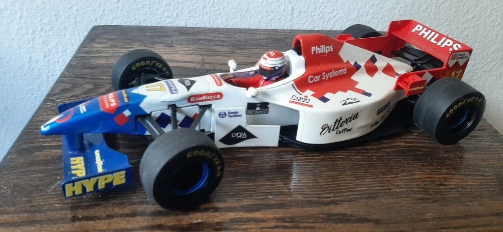 verstappen jos  Footwork - FA17 1:18, Ophalen of Verzenden, MiniChamps