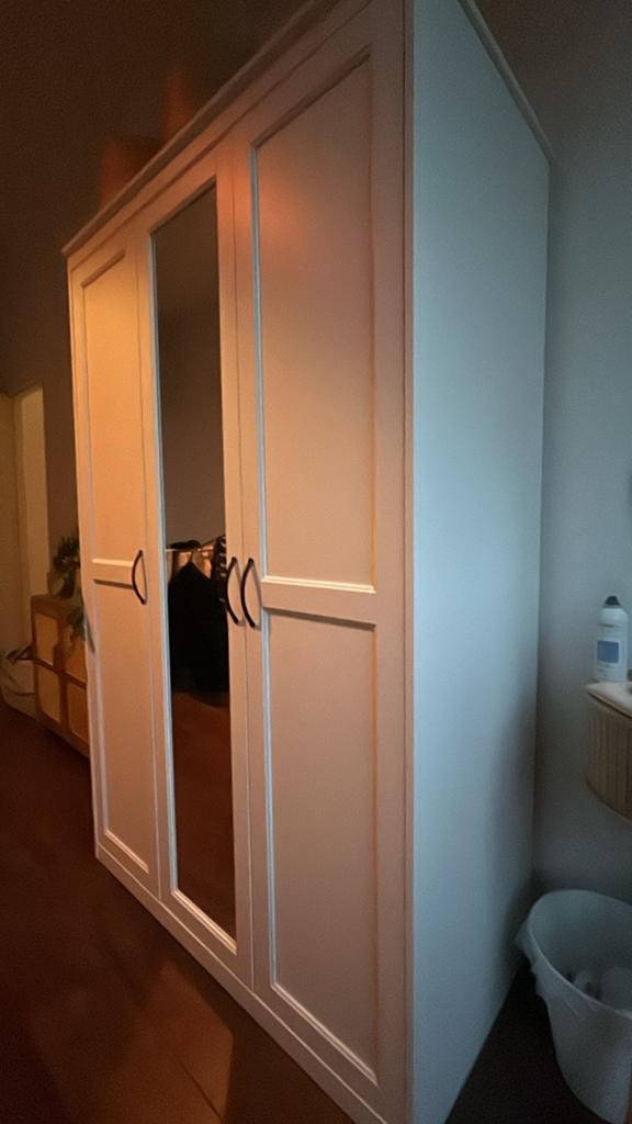 IKEA Songesand kast wit - 120x60x191 cm, Huis en Inrichting, Kasten | Kledingkasten, Ophalen, Gebruikt, 100 tot 150 cm, 150 tot 200 cm