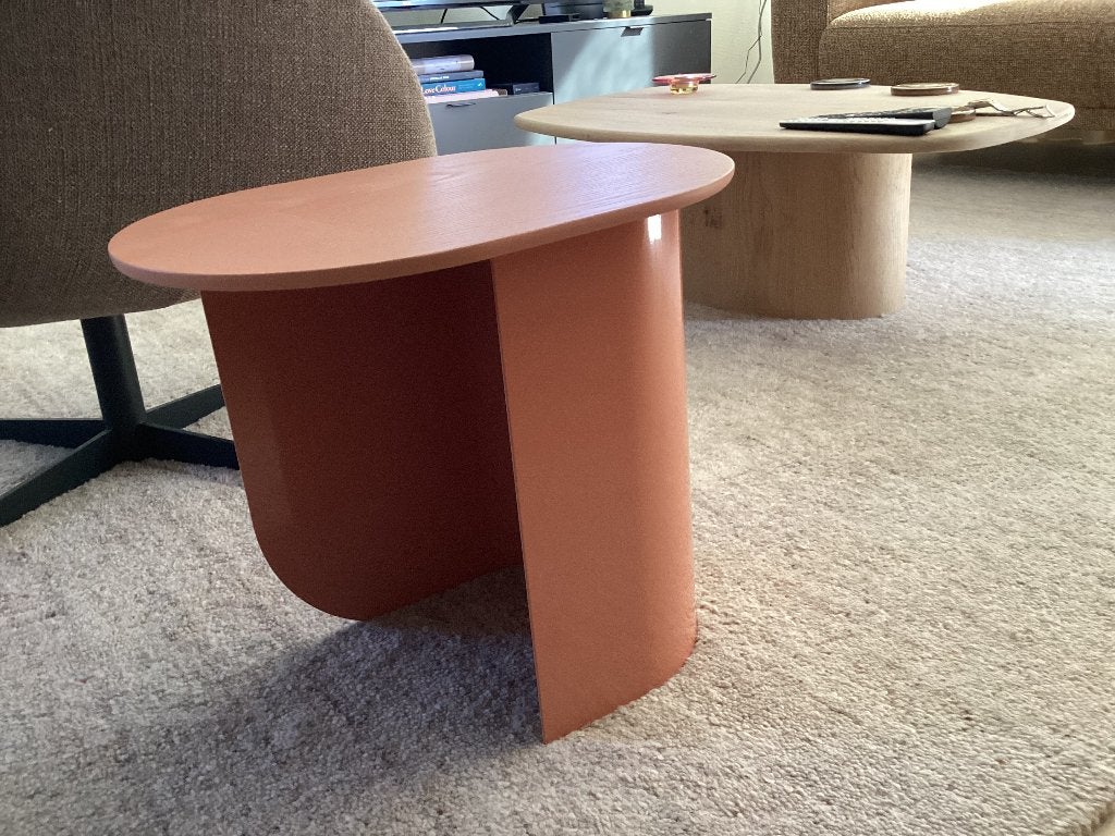 Bijzettafel, Minder dan 45 cm, Minder dan 55 cm, Rond, Ophalen of Verzenden