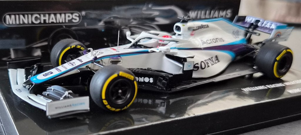 Minichamps Williams FW43 George Russell 1:43 Hungarian GP, Ophalen of Verzenden, Nieuw, Auto, MiniChamps
