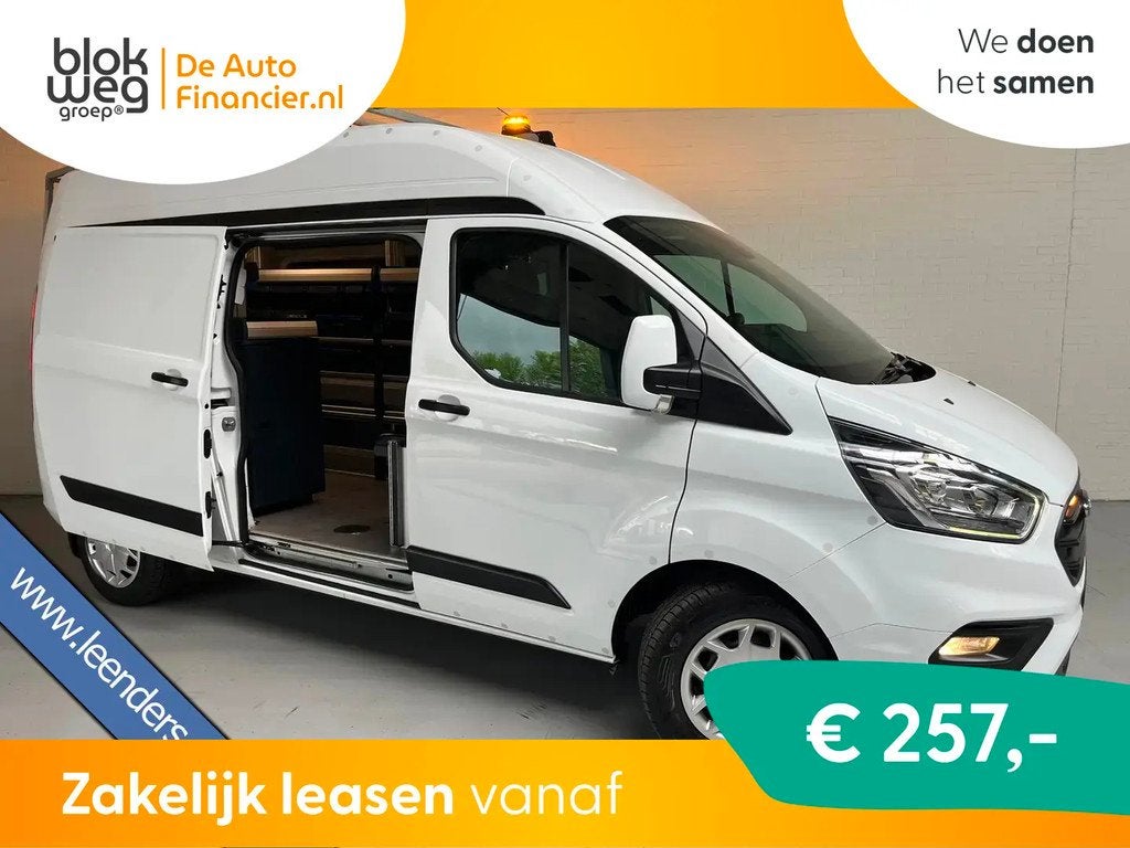 Ford Transit Custom Servicewagen 340 2.0 TDCI 1 € 15.950,0, Stof, 4 cilinders, Wit, Bedrijf