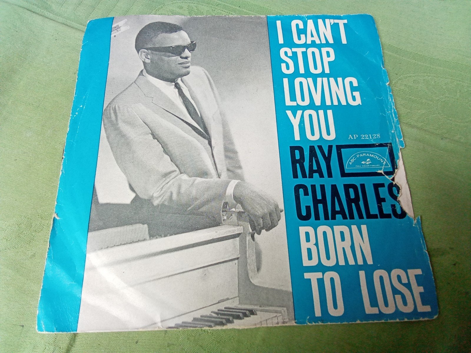 Ray Charles.      I can't stop loving you, Gebruikt, 7 inch, Single, Ophalen of Verzenden