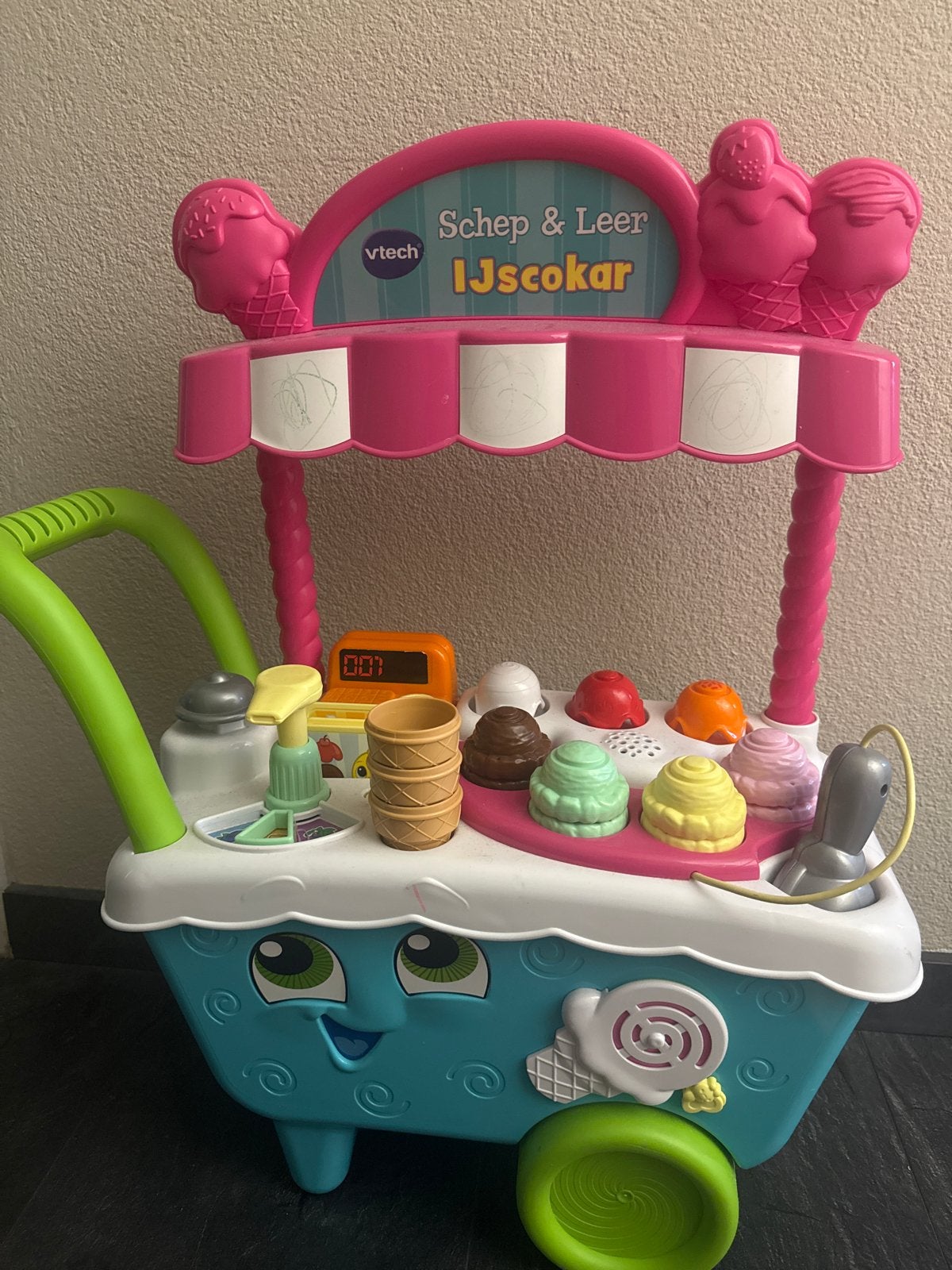 VTech Schep & Leer IJscokar - Interactief Speelgoed, Ophalen of Verzenden, Zo goed als nieuw, Overige typen, Met licht