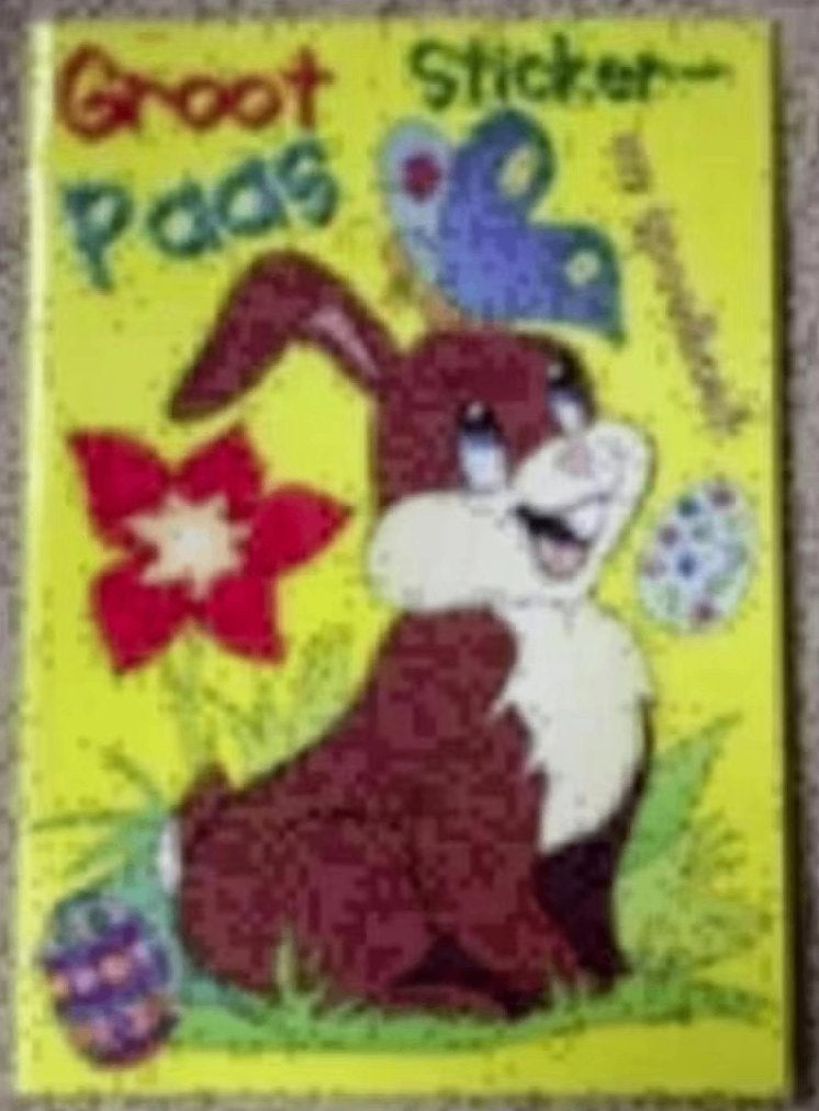 Groot Paas sticker- en speelboek; Pasen; ongebruikt, nieuw, Ophalen of Verzenden, Nieuw
