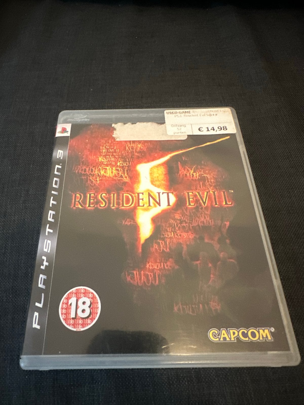 Resident Evil 5 PS3 - Actie/Horror Game, Spelcomputers en Games, Games | Sony PlayStation 3, Avontuur en Actie, Online, Gebruikt
