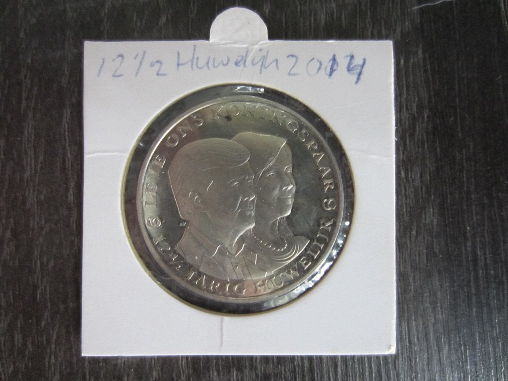Te Koop  Nederlandse Herdenkingspenningen, Ophalen of Verzenden, Overige landen, Losse munt