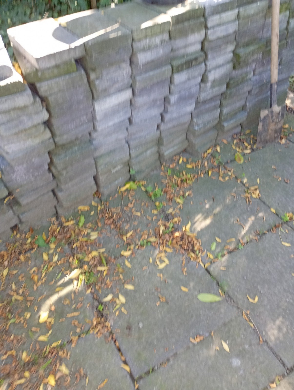 stenen 30x20x6, Tuin en Terras, Ophalen, Gebruikt, Beton, Klinkers