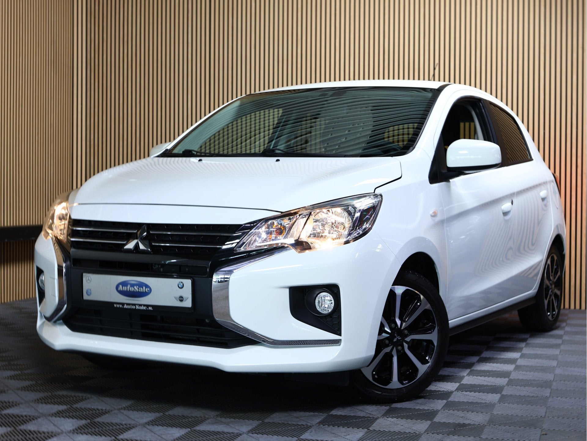 Mitsubishi Space Star 1.2 Dynamic AUTOMAAT AIRCO CAMERA CRUI, Gebruikt, Wit, Origineel Nederlands, Bedrijf